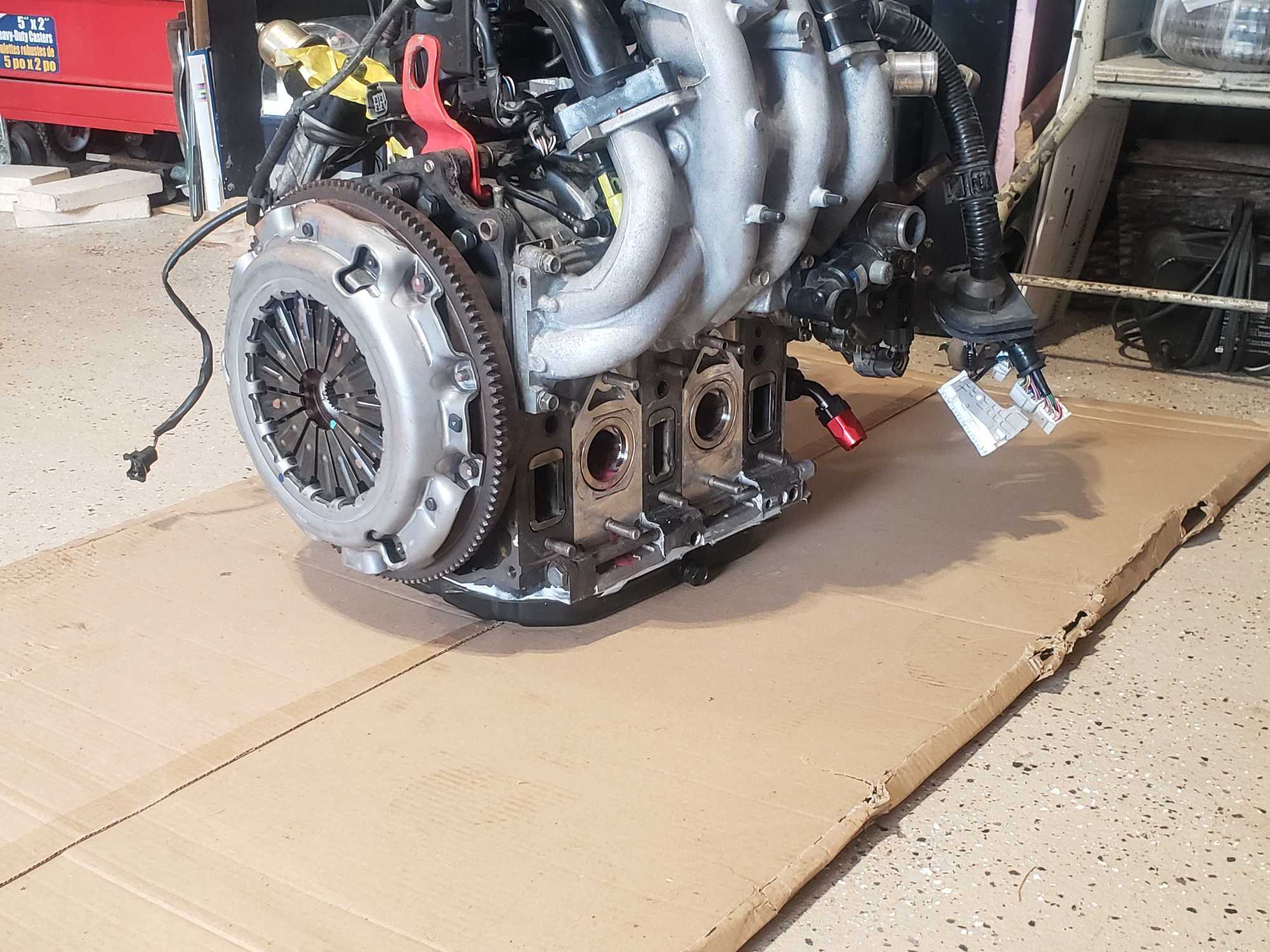 Engine on the floor before install